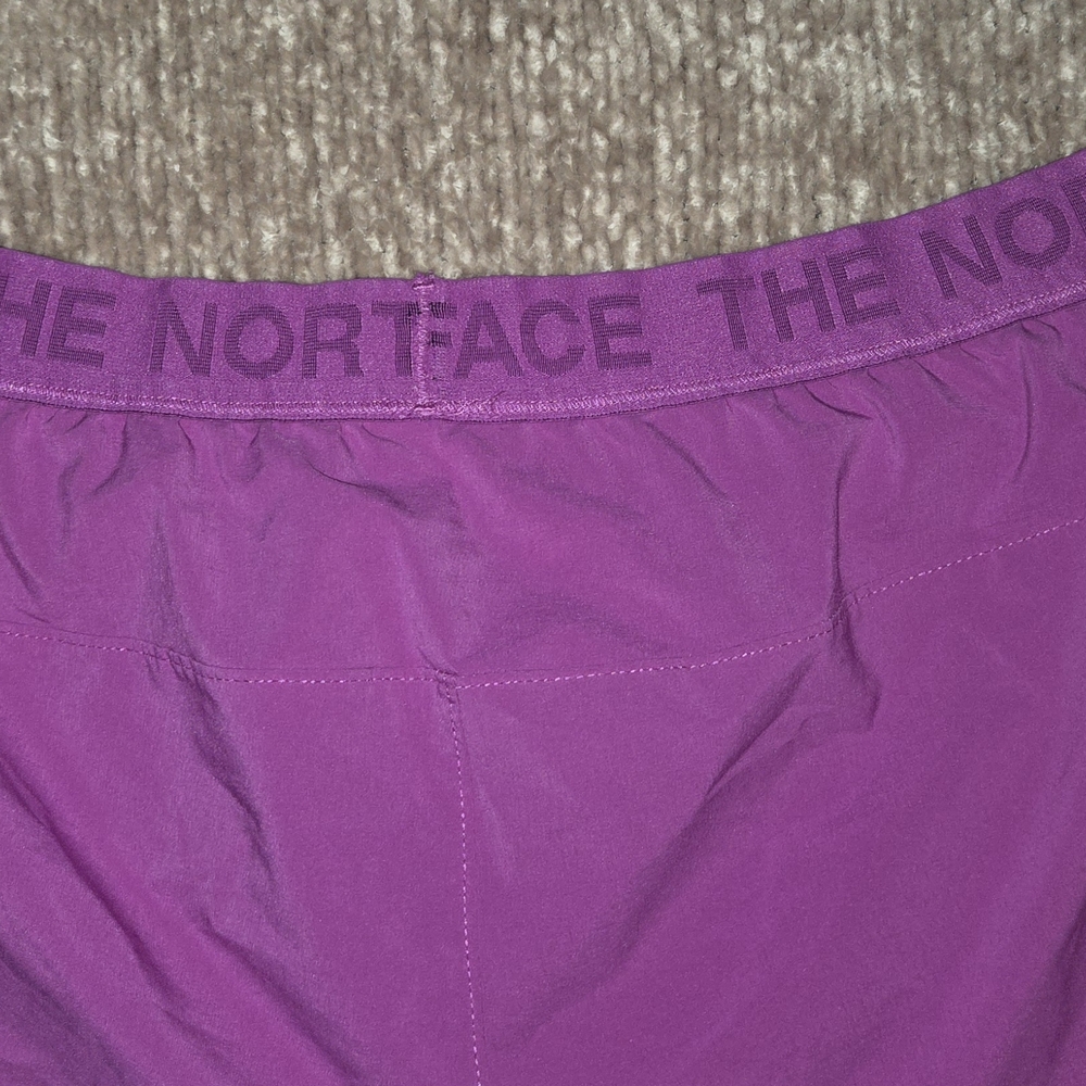 The North Face Women's Dark Pink Shorts - Picture 6 of 6
